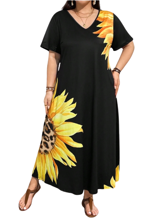 Plus Size Dress Mariana - Long Dress