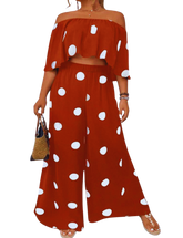 Plus Size Aliyah - 2 Pieces Set Top and Pants