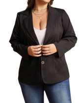 Plus Size Outerwear Mavis - Blazer