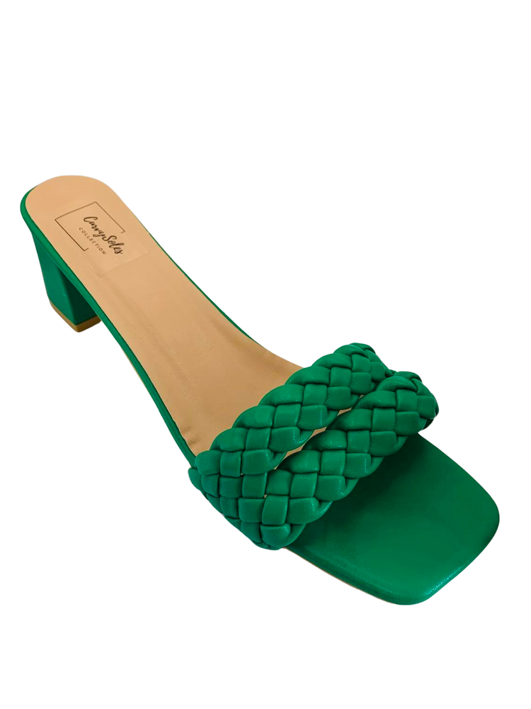 Curvy Soles Giselle - Block Heels