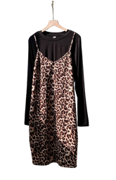 Plus Size Fallon - 2 Pieces Set Singlet Dress & Shirt