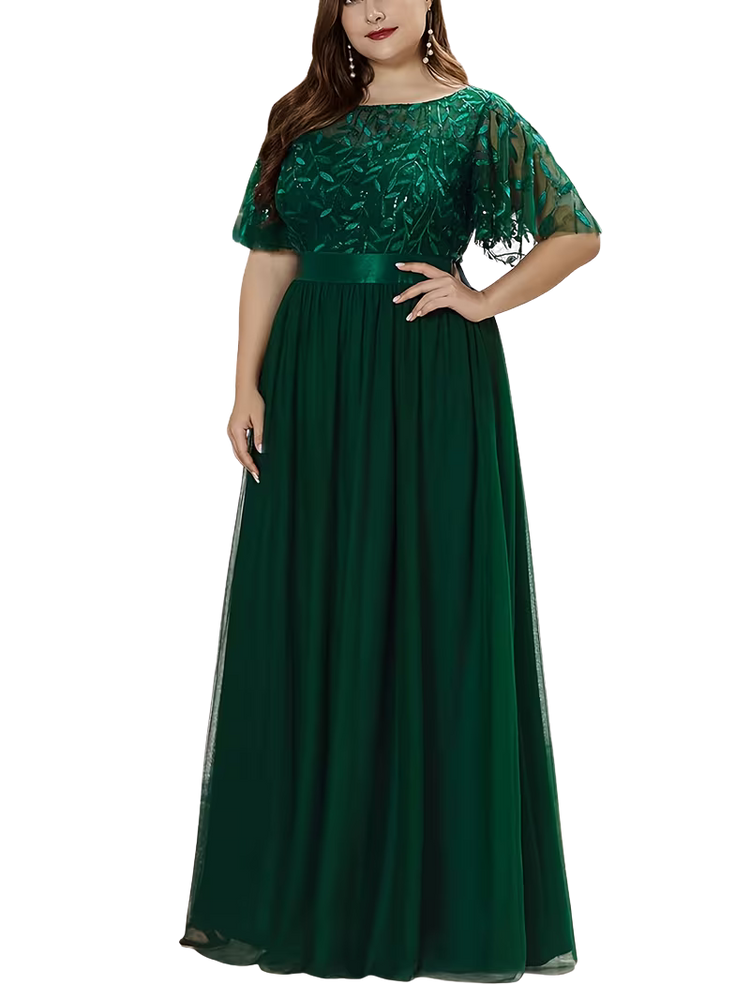 Plus Size Dress Justine - Glitter Ball Dress