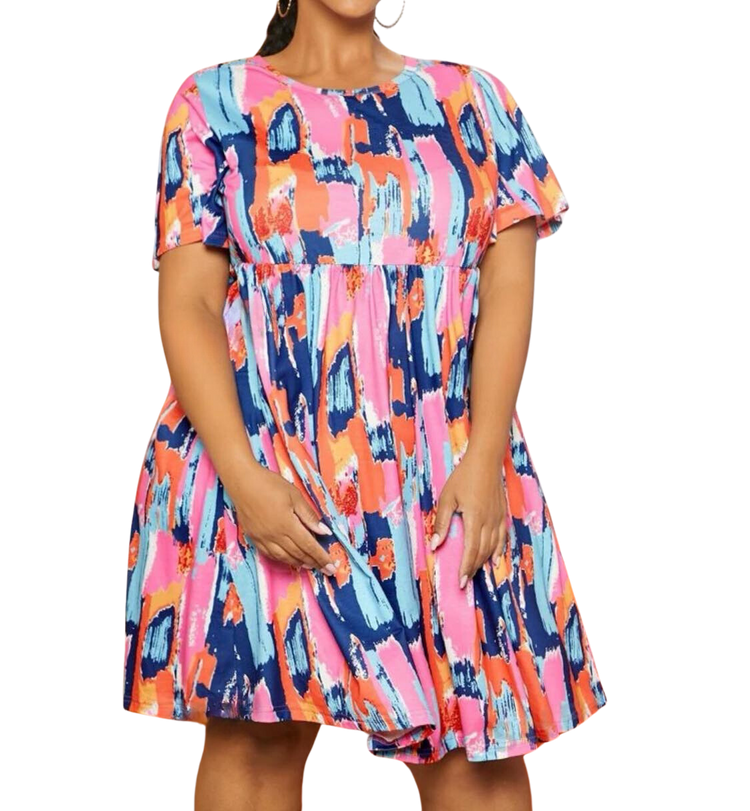 Plus Size Dress Gaylene - Smock Dress