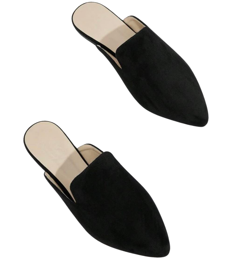 Curvy Soles Maria - Widefit Half Shoes