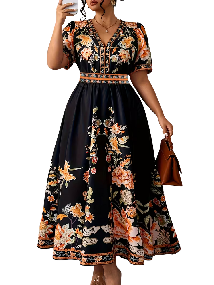 Plus Size Lauren - Long Dress