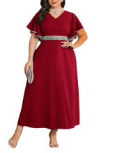 Plus Size Dress Ruffa - Ball Dress