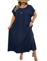 Plus Size Dress Roshin - Long Dress