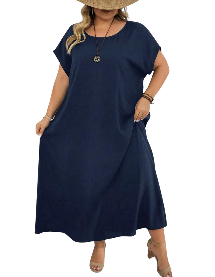 Plus Size Dress Roshin - Long Dress