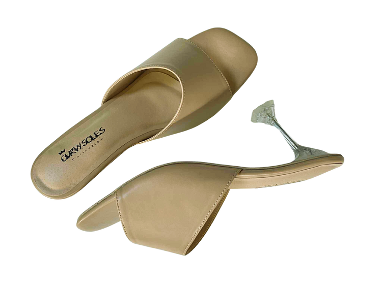 Curvy Soles Gwen - Crystal Heels