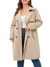 Plus Size Outerwear Molly - Double Breasted Coat