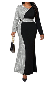 Plus Size Dress Malama - Long Dress