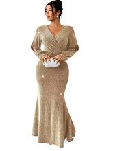 Plus Size Dress Cassandra - Glitter Ball Dress