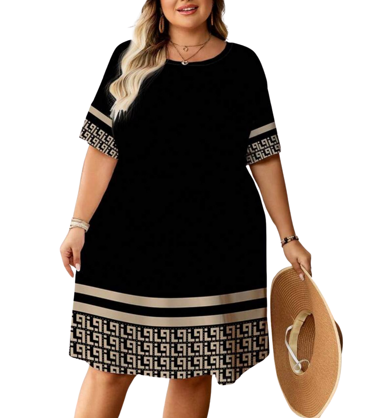 Plus Size Dress Ferina - Mid Dress