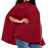 Plus Size Blouse Brianna - Cloak Sleeve
