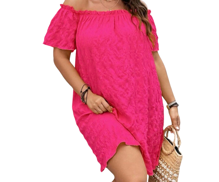 Plus Size Dress Roxy - Short Dress