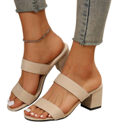 Curvy Soles Gretchen Block Heels