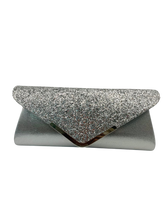 Curvy Plus Bianca - Evening Glitter Clutch Bag
