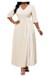 Plus Size Dress Manilyn - Long Ball Dress