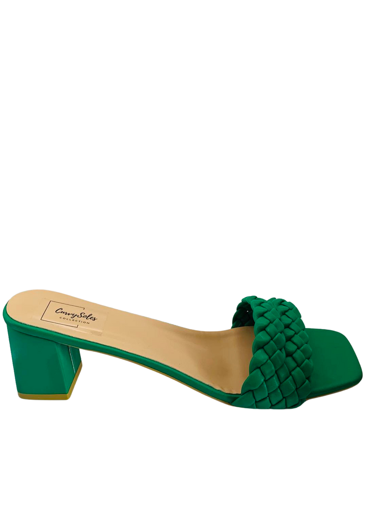 Curvy Soles Giselle - Block Heels