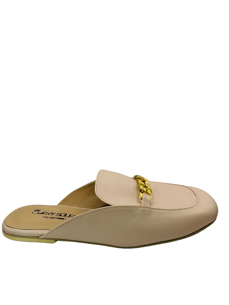 Curvy Soles Claire - Wide Fit Half Shoes