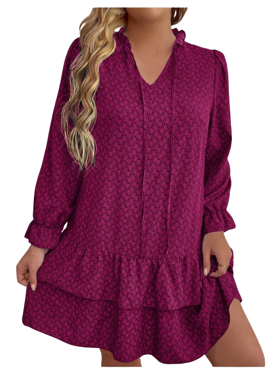 Plus Size Dress Peyton - Short Dress