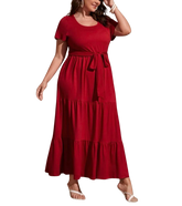 Plus Size Dress Sophina - Long Dress
