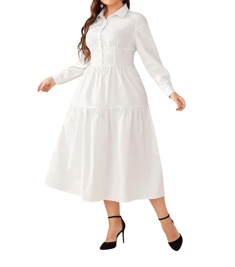 Plus Size Dress Megan - Long Dress