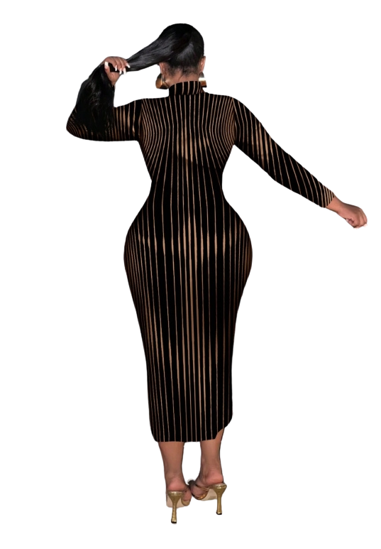 Plus Size Dress Tevita - Long Dress