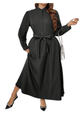 Plus Size Raela- 2 Pieces Set Top and Long Skirt
