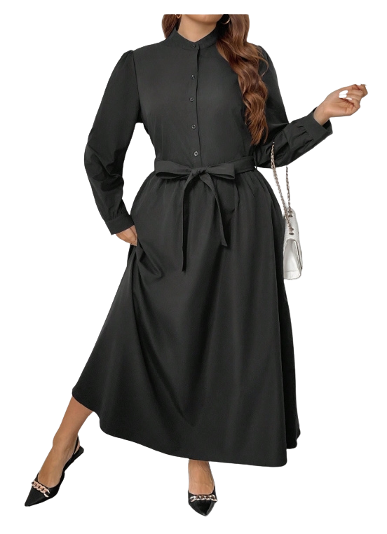 Plus Size Raela- 2 Pieces Set Top and Long Skirt