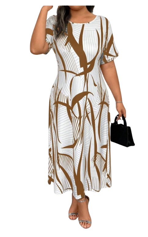 Plus Size Dress Shaniah - Long Dress