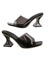 Curvy Soles Stella - Crystal Heels