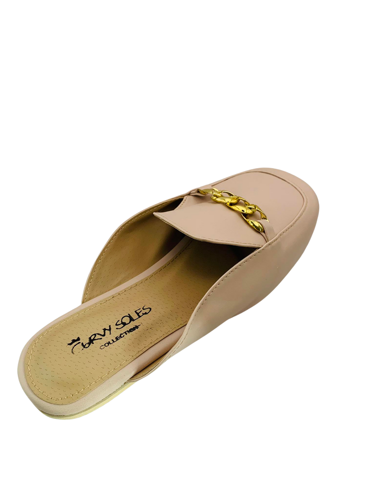 Curvy Soles Claire - Wide Fit Half Shoes