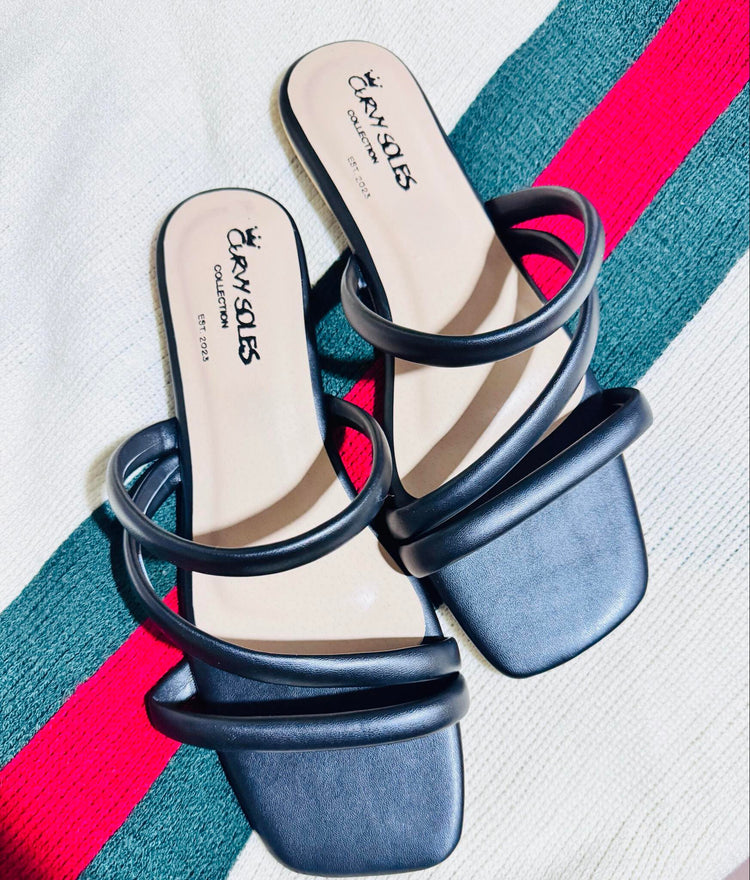 Curvy Soles Lorraine - Wide Fit Womens Flats