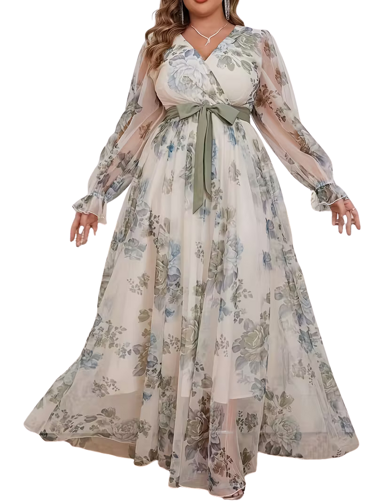 Plus Size Dress Nadeera - Ball Dress