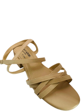 Curvy Soles Mave - Widefit Ankle Strap Block Heels