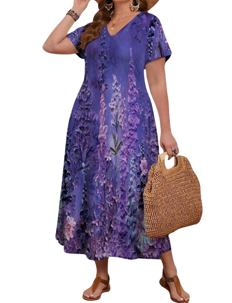 Plus Size Dress Betty - Long Dress