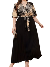 Plus Size Dress Antonette - Pleated Dress