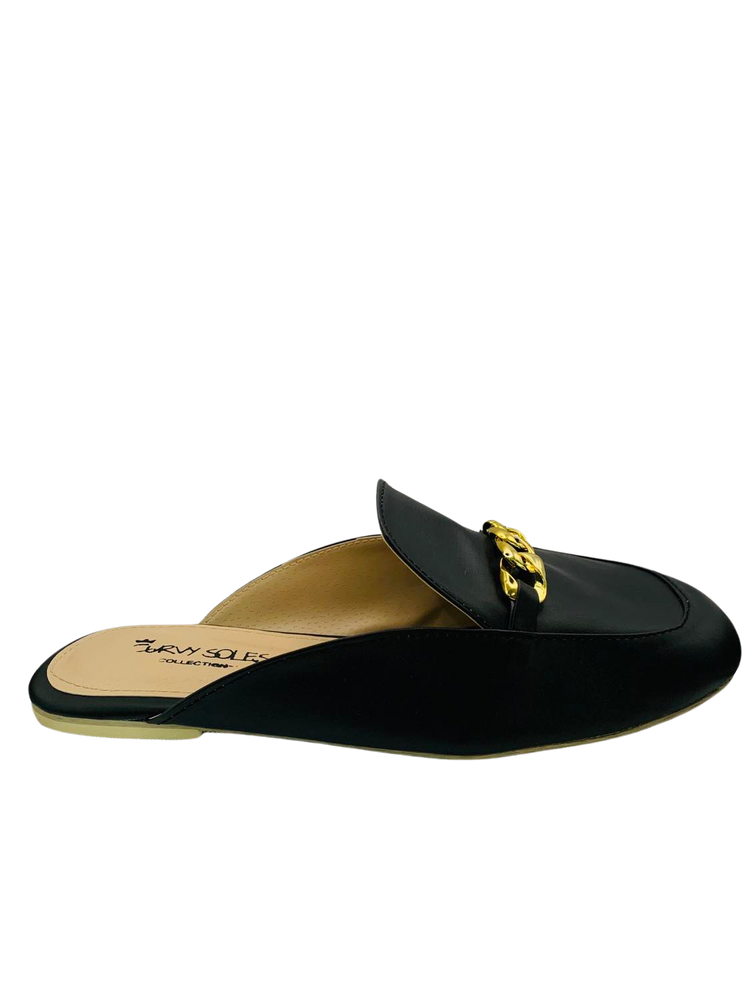 Curvy Soles Claire - Wide Fit Half Shoes