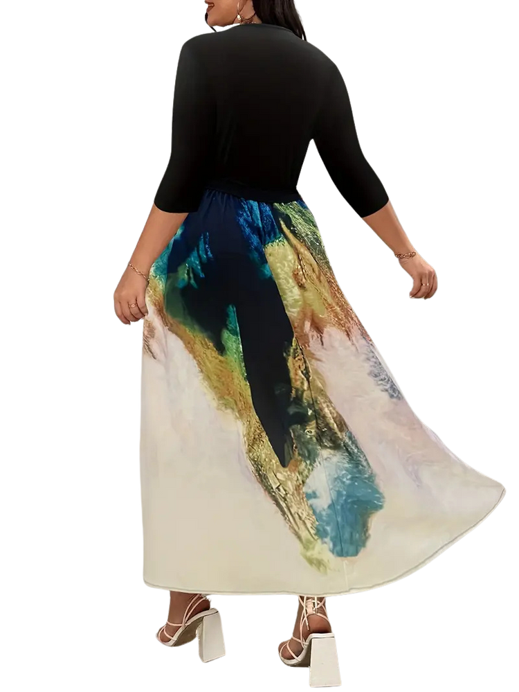 Plus Size Dress Delara - Ball Dress