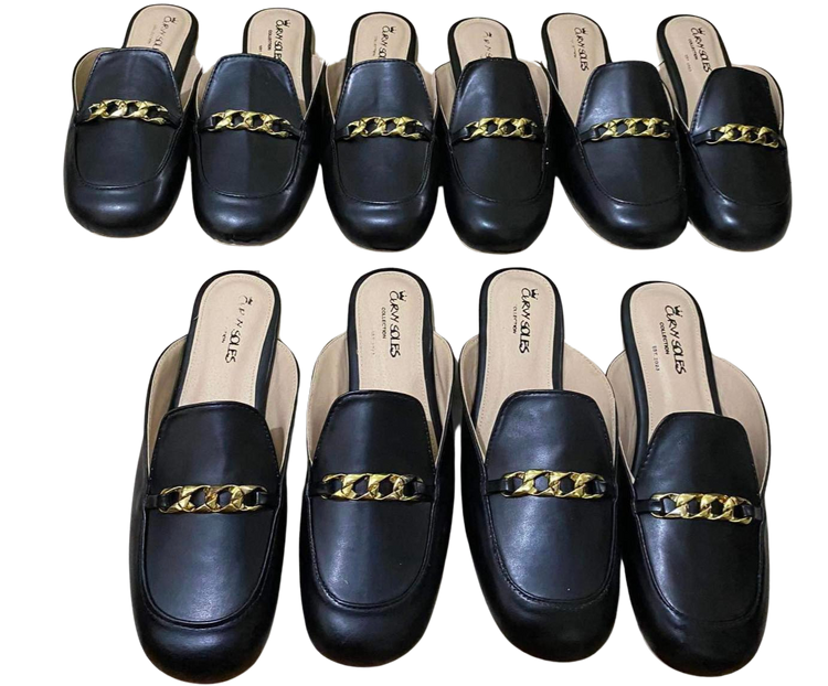 Curvy Soles Claire - Wide Fit Half Shoes