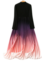 Plus Size Dress Andrea - Pleated Dress