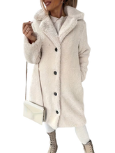 Plus Size Outerwear Linda - Plush Coat