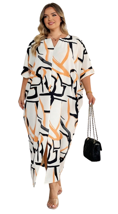 Plus Size Dress Selena - Long Dress