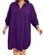Plus Size Dress Cassey - Shirt Dress