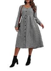 Plus Size Dress Telesia - Long Dress