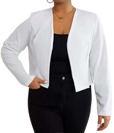 Plus Size Outerwear Amenah - Blazer