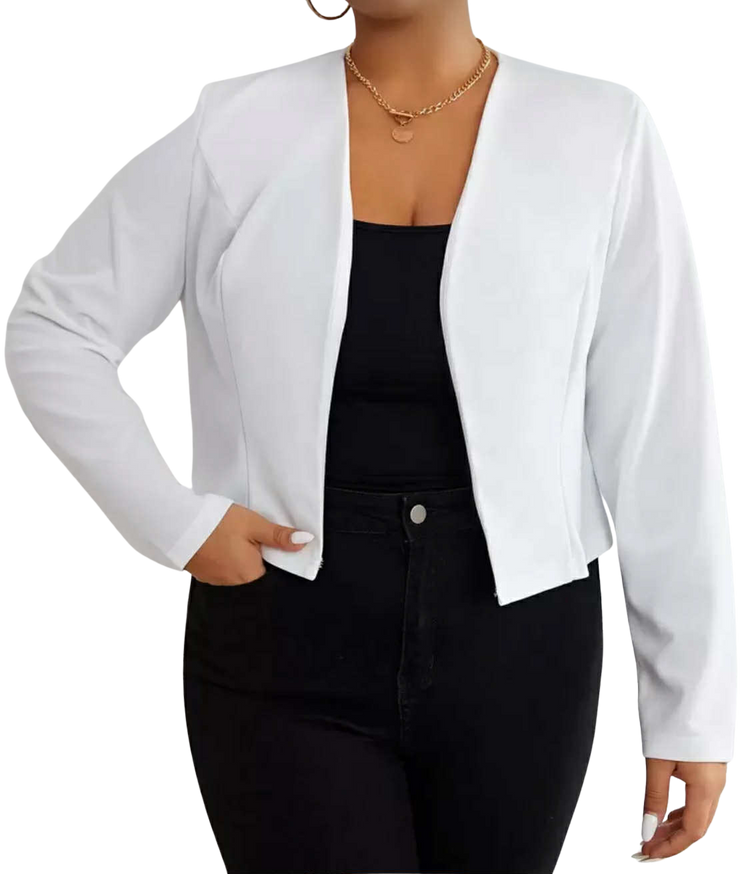 Plus Size Outerwear Amenah - Blazer