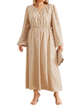 Plus Size Dress Goldilocks - Long Ball Dress