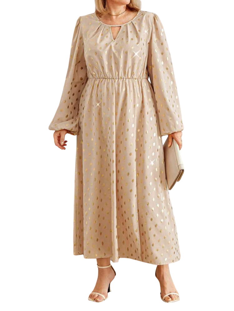 Plus Size Dress Goldilocks - Long Ball Dress